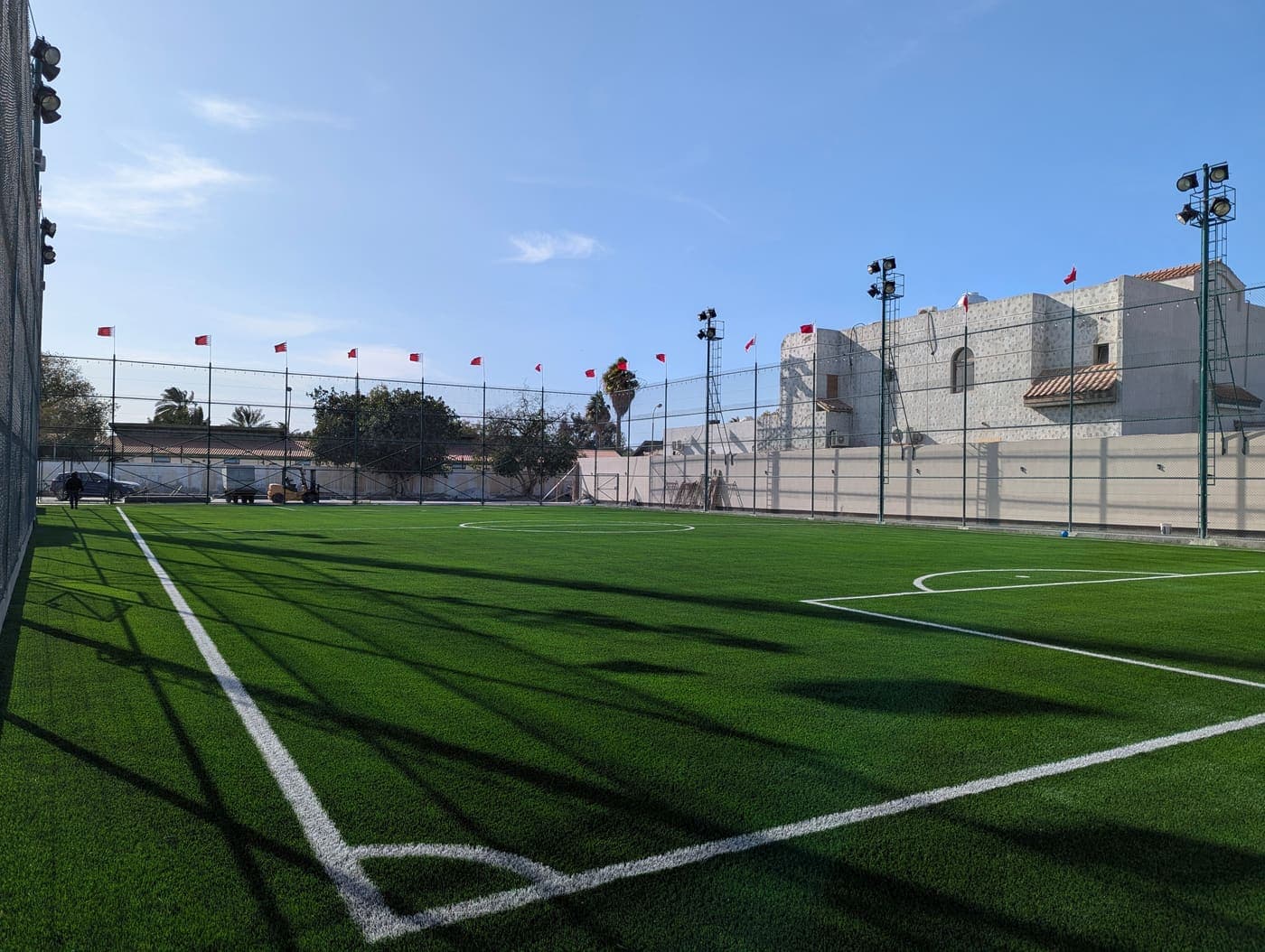 Turfina completed pitch